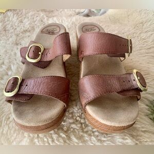 Dansko Sophie sandals Brown leather Size 37
